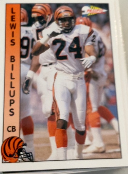 1992 Pacific #370 Lewis Billups — front