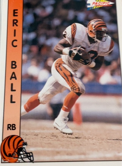 1992 Pacific #366 Eric Ball — front
