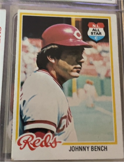1978 Topps #700 Johnny Bench — front