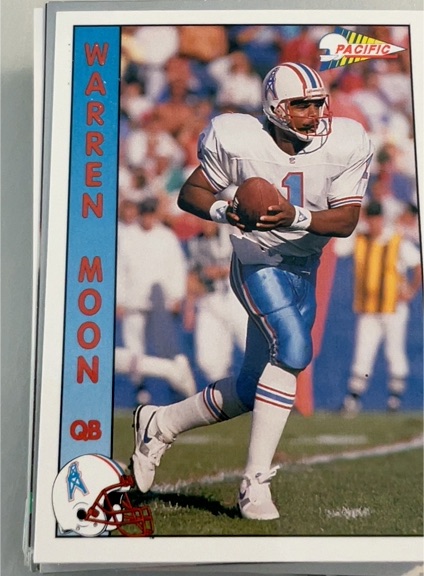 1992 Pacific #431 Warren Moon — front