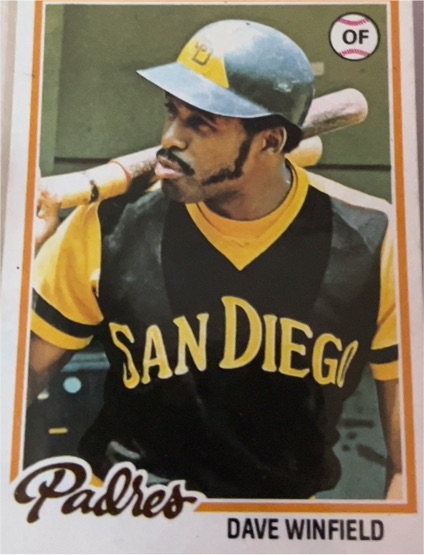 1978 Topps #530 Dave Winfield — front