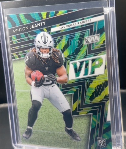 2025 Panini National VIP Gold Pack #RC10 Ashton Jeanty — front