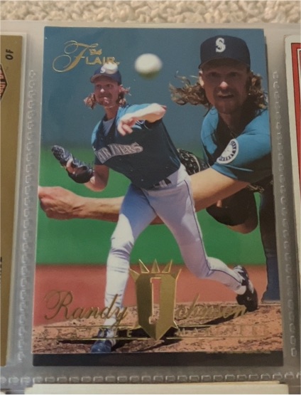 1994 Fleer Flair #337 Randy Johnson — front