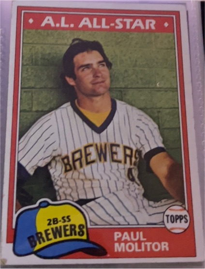 1981 Topps #300 Paul Molitor — front