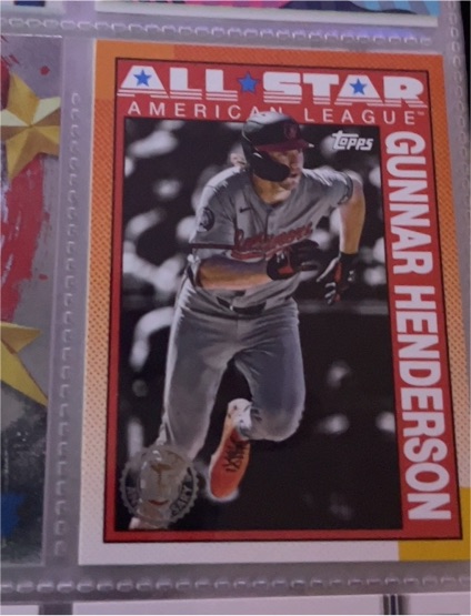 2025 Topps Series 2 1990 Topps Baseball All-Stars #90AS-40 Gunnar Henderson — front