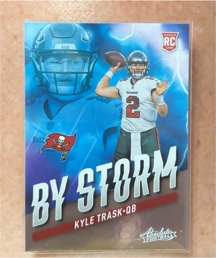 2021 Panini Absolute Football By Storm #BST-17 Kyle Trask — front