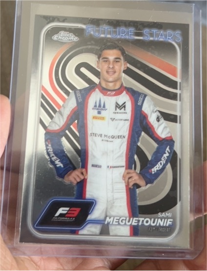 2024 Topps Chrome Formula 1 #47 Sami Meguetounif — front