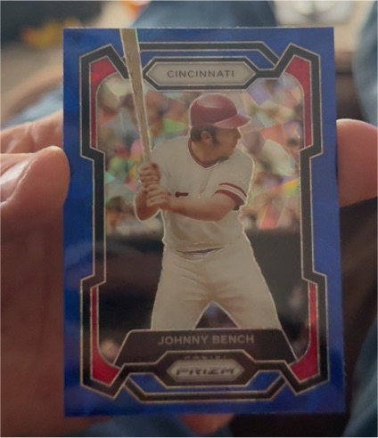 2024 Panini Prizm #253 Johnny Bench — front