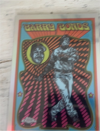 2025 Topps Chrome #UV-13 Barry Bonds Legends Ultra Violet All Stars SSP Giants — front