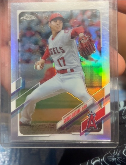 2021 Topps Chrome #159 Shohei Ohtani — front
