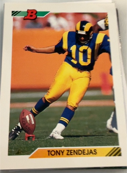 1992 Bowman #89 Tony Zendejas — front