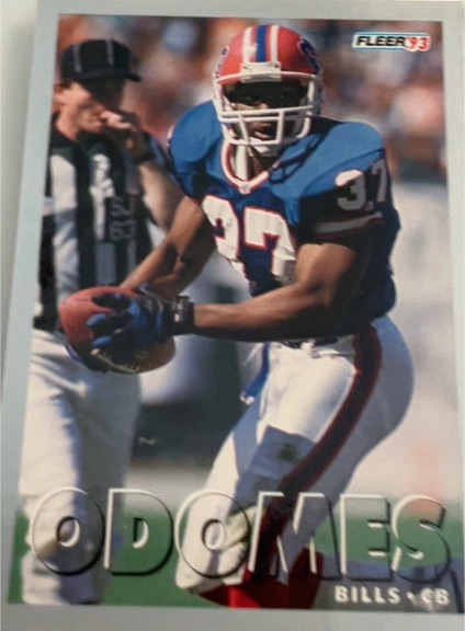 1993 Fleer #222 Nate Odomes — front