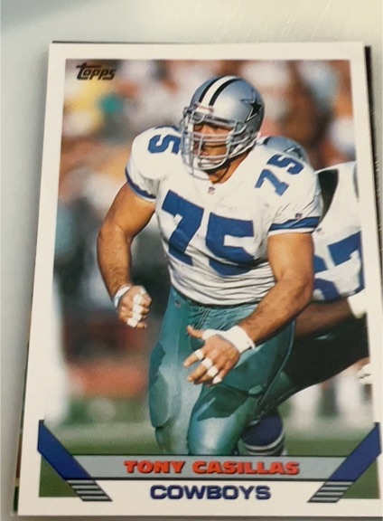 1993 Topps #276 Tony Casillas — front