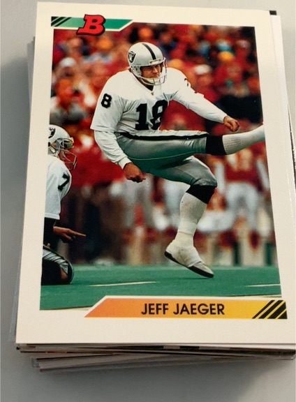 1992 Bowman #96 Jeff Jaeger — front