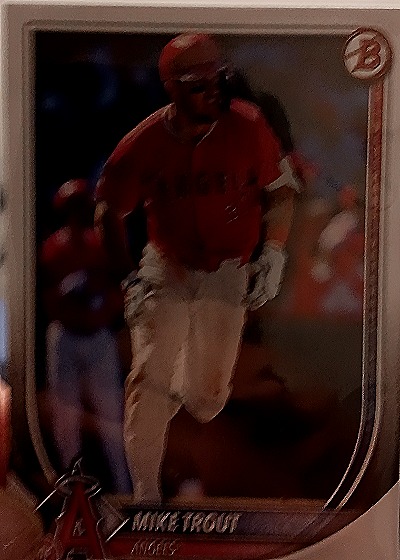 2025 Bowman #92 Mike Trout — front