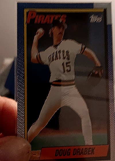 1990 Topps #197 Doug Drabek — front