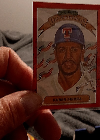 1990 Donruss #3 Ruben Sierra Diamond Kings — front