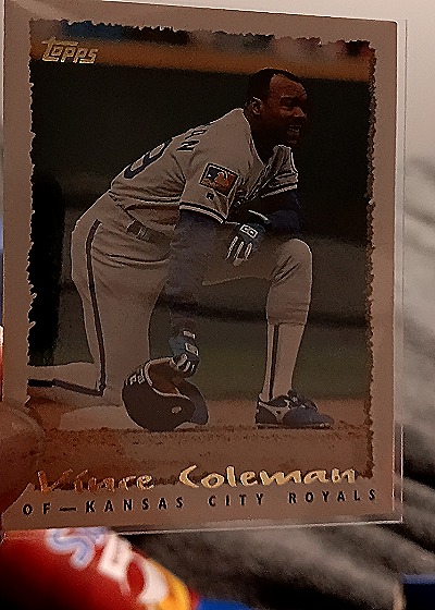 1995 Topps #372 Vince Coleman — front