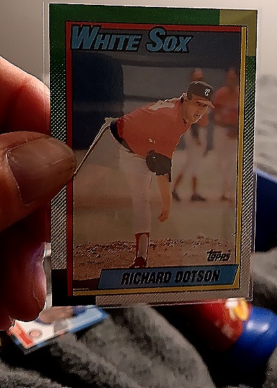 1990 Topps #169 Richard Dotson — front