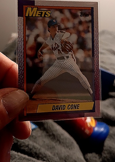1990 Topps #30 David Cone — front
