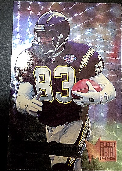 1995 Fleer Metal #83 Erik Kramer — front