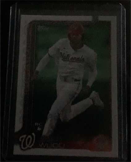 2025 Topps Series One #181 James Wood — front