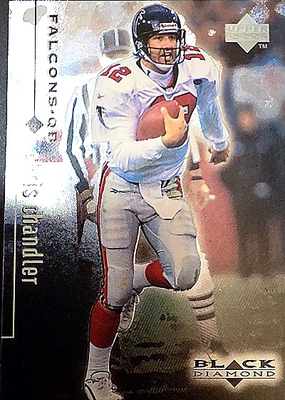 1998 Upper Deck Black Diamond Rookie Edition #5 Chris Chandler — front