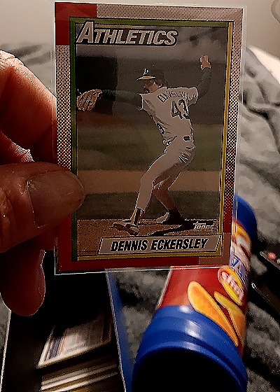1989 Topps #670 Dennis Eckersley — front