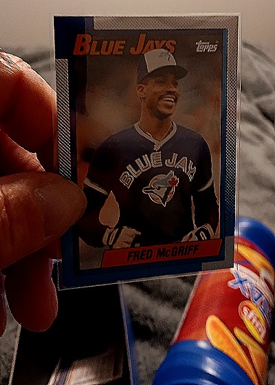 1990 Topps #295 Fred McGriff — front