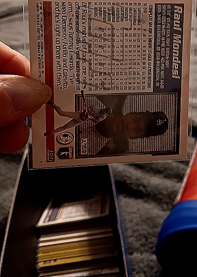 1997 Topps #362 Raul Mondesi — back