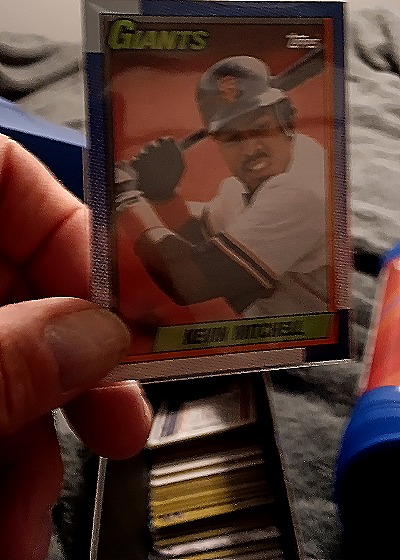 1986 Topps #500 Kevin Mitchell — front