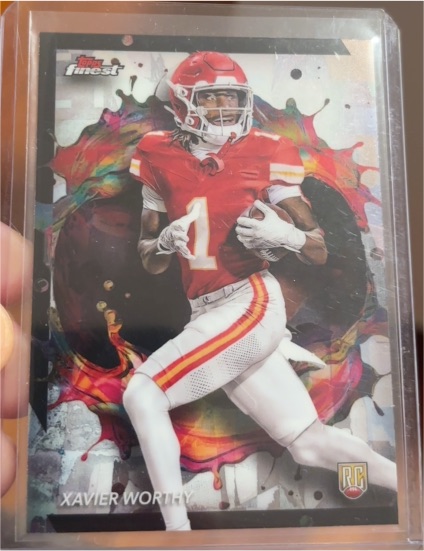 2024 Topps Finest #270 Xavier Worthy — front