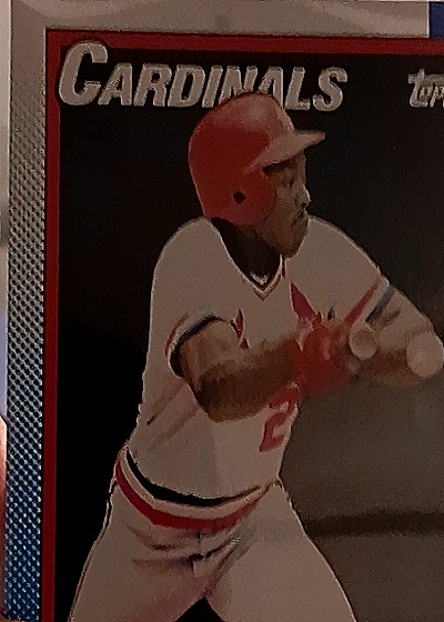 1990 Topps #660 Vince Coleman St. Louis Cardinals — front
