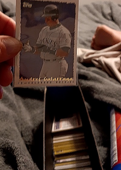 1993 Topps #161 Andres Galarraga — front