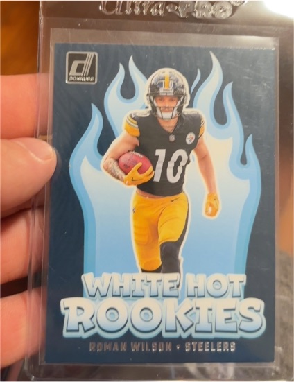 2024 Donruss White Hot Rookies #WH5 Roman Wilson — front