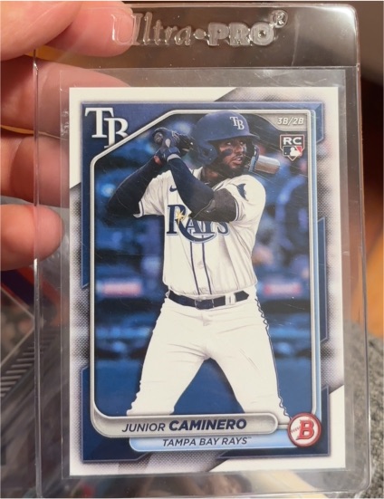 2024 Bowman #20 Junior Caminero — front