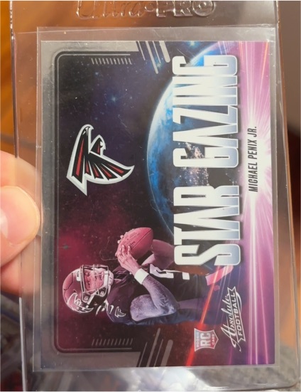 2024 Panini Absolute #SG-MPJ Michael Penix Jr. Star Gazing — front