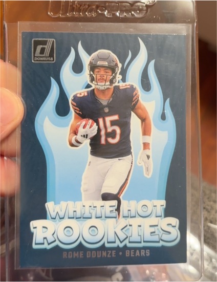 2024 Panini Donruss #WH2 Rome Odunze White Hot Rookies — front