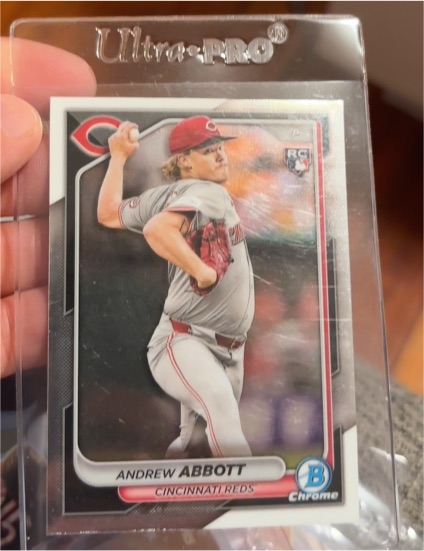 2024 Bowman Chrome #79 Andrew Abbott — front