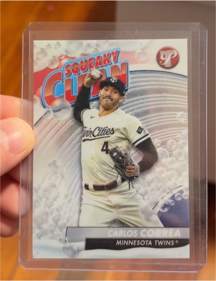 2024 Topps Pristine #SQ-11 Carlos Correa — front
