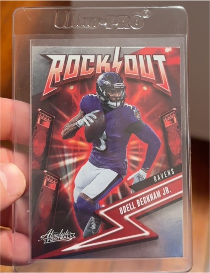 2023 Panini Absolute Rock Out #13 Odell Beckham Jr. — front