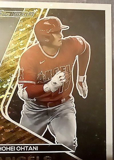 2023 Topps Update Black Gold #BG-4 Shohei Ohtani — front