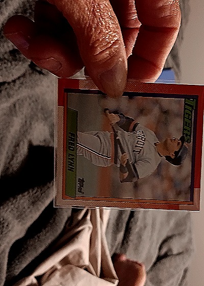1987 Topps #107 Fred Lynn — front