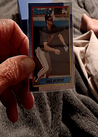 1990 Topps #750 Dale Murphy — front