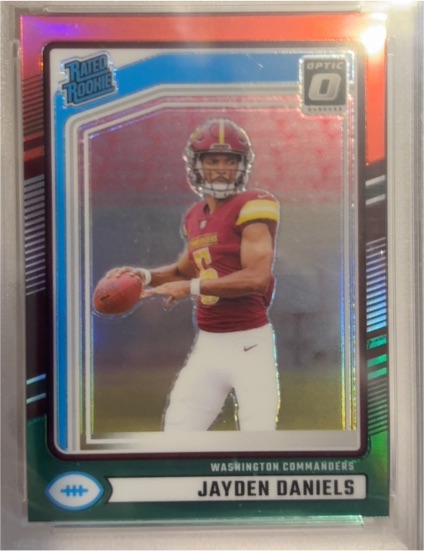 2024 Panini Donruss Optic #389 Jayden Daniels — front