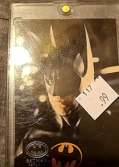 1992 Batman Returns Movie Photo Card — front