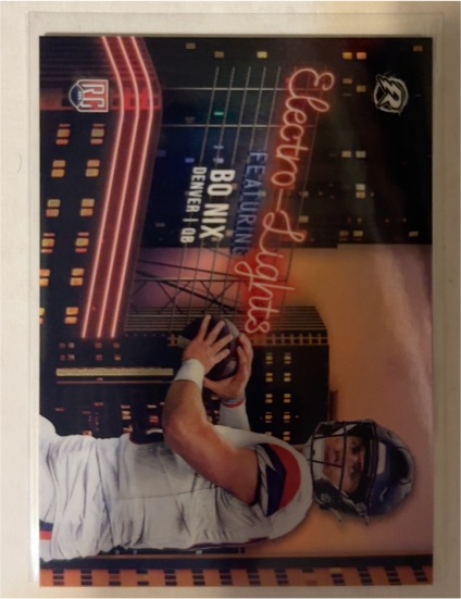 2024 Topps Resurgence Electro-Lights #EL-8 Bo Nix — front