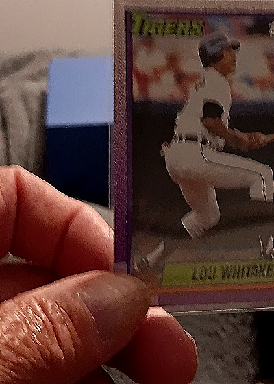 1984 Topps #100 Lou Whitaker — front