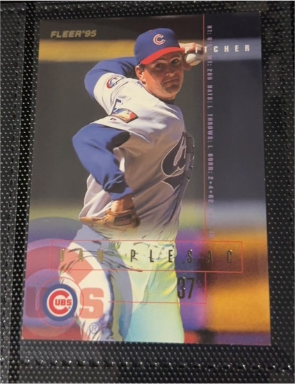1995 Fleer #421 Dan Plesac — front