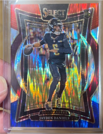 2024 Panini Select #26 Jayden Daniels — front